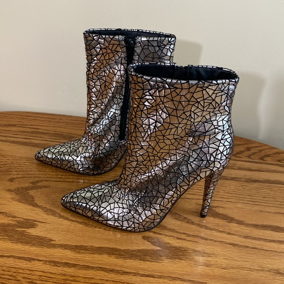JustFab Stiletto Boots - Picture 2 of 11